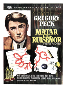 Póster Matar a un ruiseñor, edición española