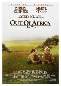 Póster Memorias de África