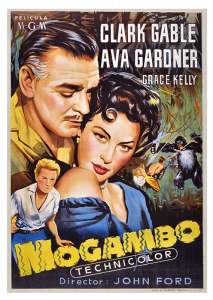 Póster Mogambo, 1953