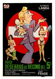 Póster No desearás al vecino del quinto
