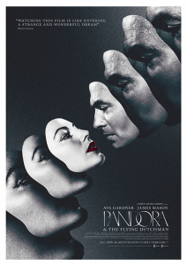 Póster Pandora y el holandés errante