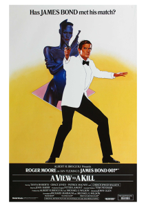 Póster James Bond, Panorama para matar