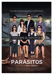 Póster Parásitos, edición española