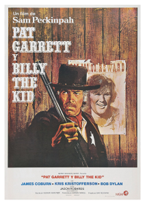 Póster Pat Garrett y Billy el Niño