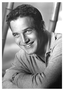 Póster Paul Newman, portrait
