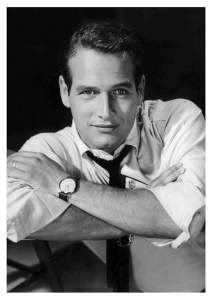 Póster Paul Newman, retrato