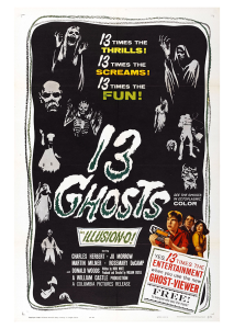 Póster Los 13 fantasmas