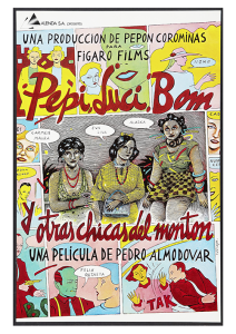 Póster Pepi, Luci, Bom y otras chicas del montón