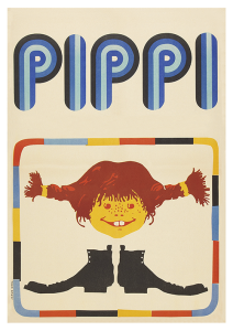 Póster Pippi Calzaslargas