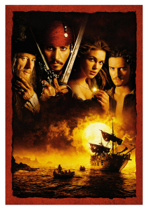 Póster Piratas del Caribe: La maldición de la Perla Negra, personajes