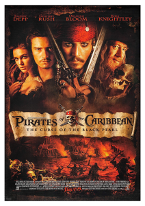 Póster Piratas del Caribe: La maldición de la Perla Negra 