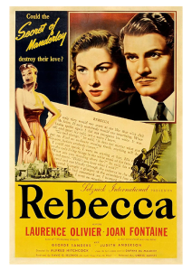 Póster Rebecca, 1940