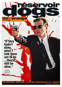 Póster Reservoir Dogs, señor Naranja