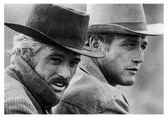 Póster Paul Newman y Robert Redford