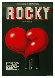 Póster Rocky, edición polaca