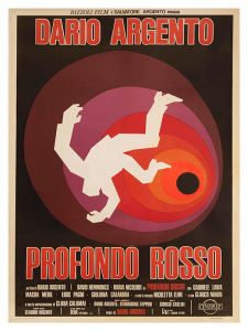 Póster Rojo oscuro
