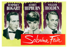 Póster Sabrina, protagonistas
