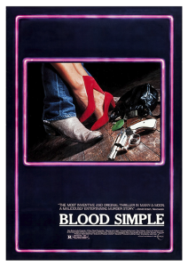 Póster Sangre fácil