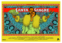 Póster Santa sangre