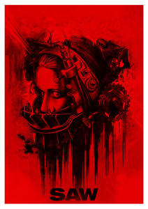 Póster Saw, la saga