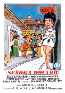 Póster Señora doctor 