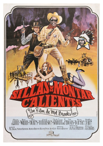 Póster Sillas de montar calientes, edición española