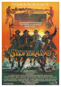 Póster Silverado, 1985