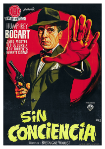 Póster Sin conciencia, edición española