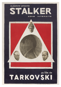 Póster Stalker, edición francesa
