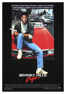 Póster Superdetective en Hollywood 