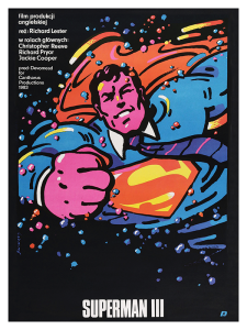 Póster Superman, III edición polaca
