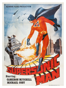 Póster Supersonic Man