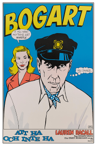 Póster Tener y no tener, edición pop art