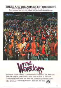 Póster Los amos de la noche (The Warriors), edición americana