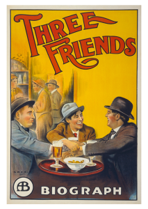 Póster Three friends