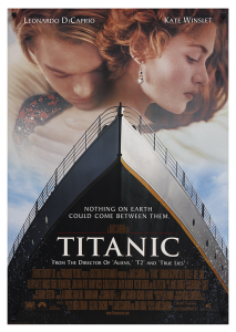 Póster Titanic, 1997