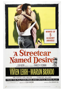 Póster Un tranvía llamado Deseo, 1951 
