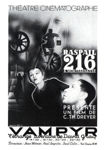 Póster Vampyr, la bruja vampiro 1932
