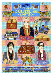 Póster Viaje a Darjeeling