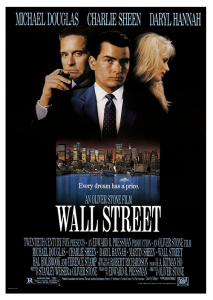 Póster Wall Street, 1987