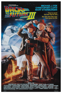 Póster Regreso al futuro 3, 1990