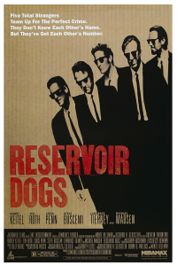 Póster Reservoir Dogs, 1992