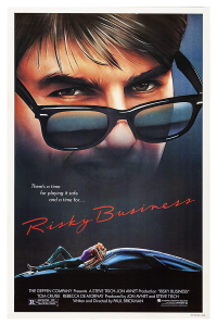 Póster Risky Business, 1983
