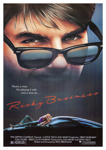 Póster Risky Business