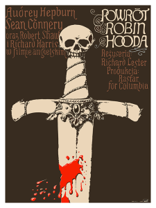 Póster Robin y Marian, edición polaca
