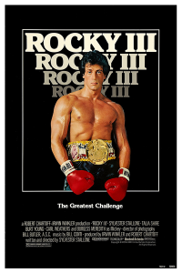 Póster Rocky III, 1982