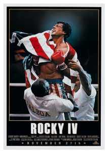 Póster Rocky IV