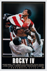 Póster Rocky IV, 1985