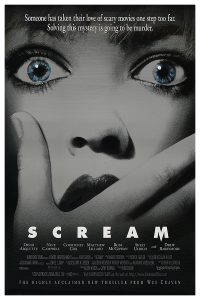 Póster Scream. Vigila quién llama