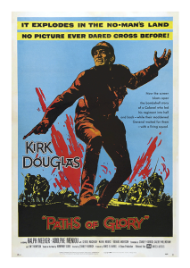 Póster Senderos de gloria, 1957